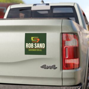 Rob Sand Governor Car Magnets