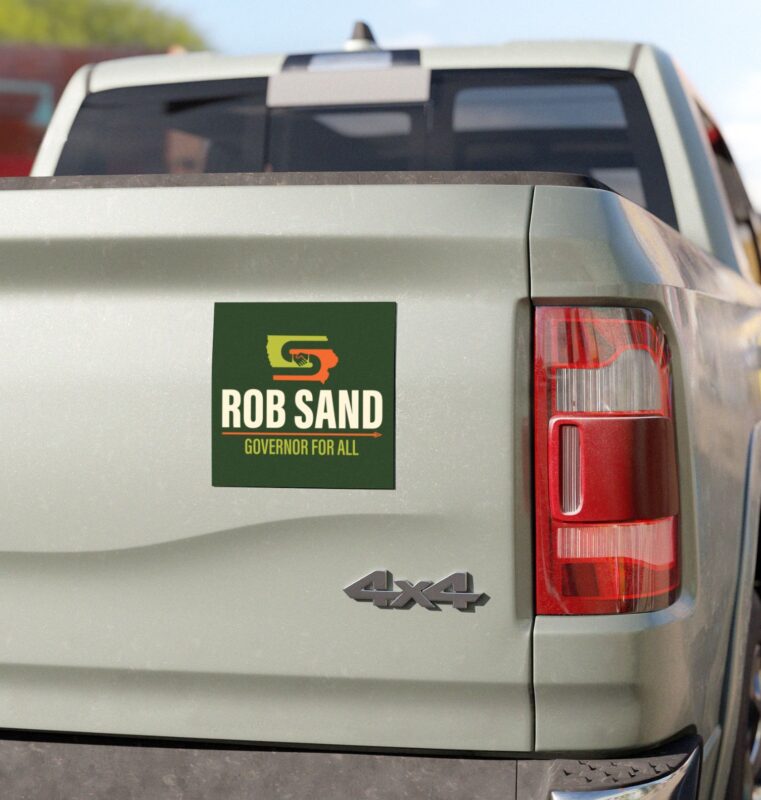Rob Sand Governor Car Magnets