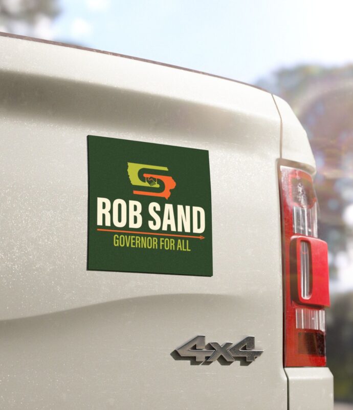 Rob Sand Governor Car Magnets