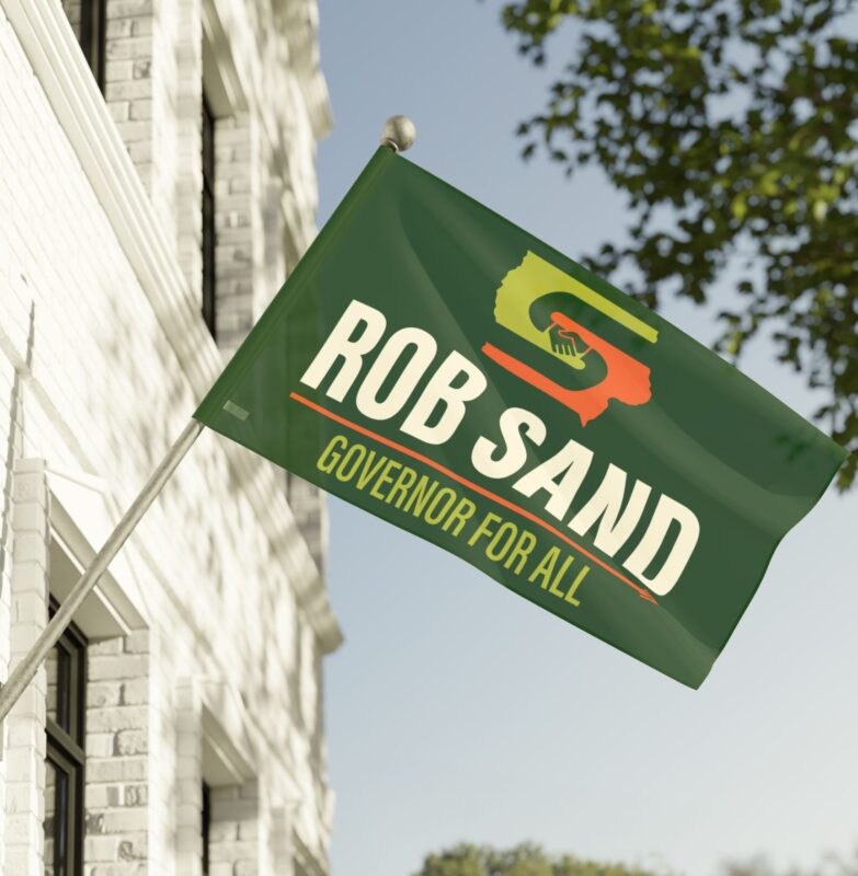 Rob Sand Governor Flag