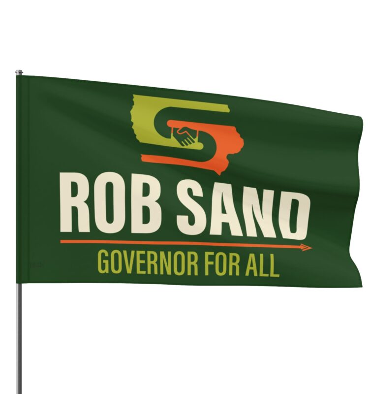 Rob Sand Governor Flag