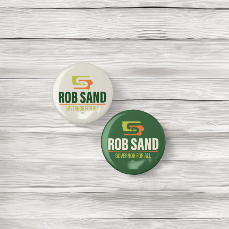 Rob Sand Governor for All Button 2-Pack