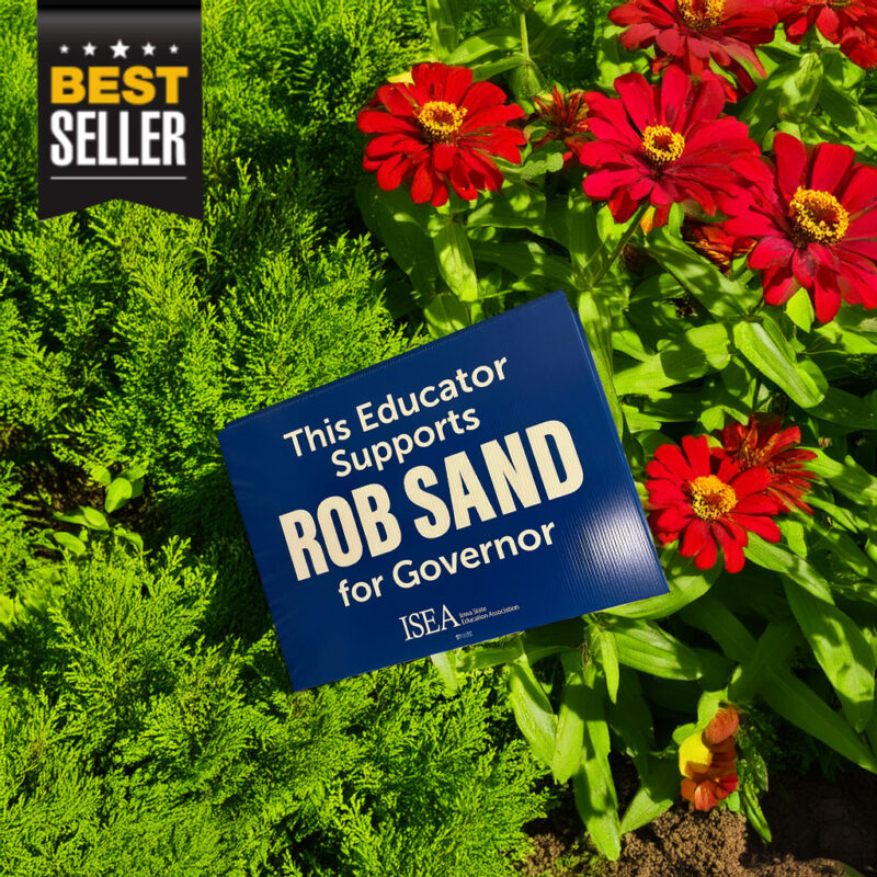 This Educator Supports Rob Sand for Governor Yard Sign