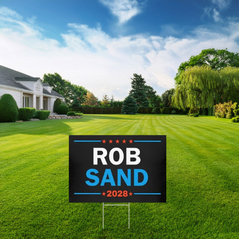 Iowa for Rob Sand 2028 Yard Sign