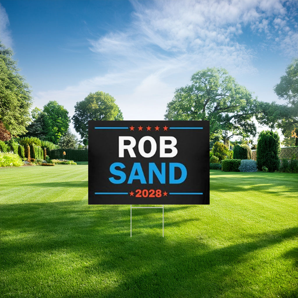 Iowa for Rob Sand 2028 Yard Sign