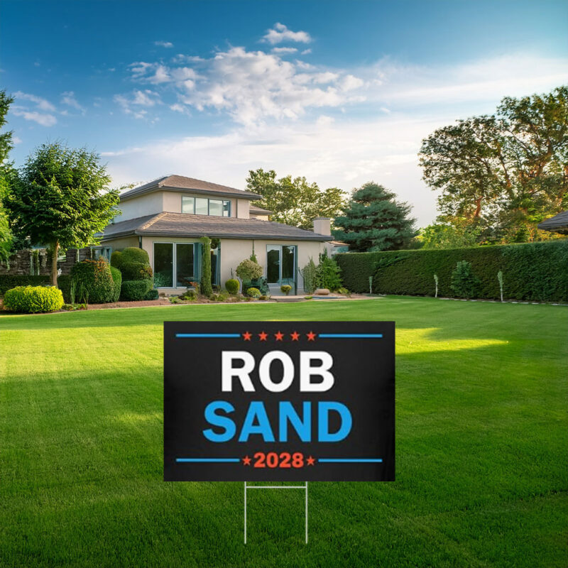 Iowa for Rob Sand 2028 Yard Sign