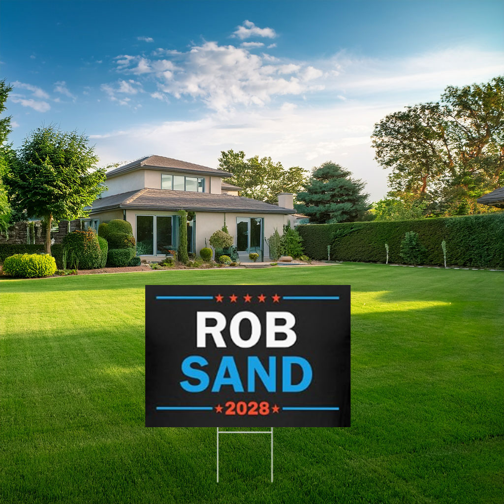 Iowa for Rob Sand 2028 Yard Sign