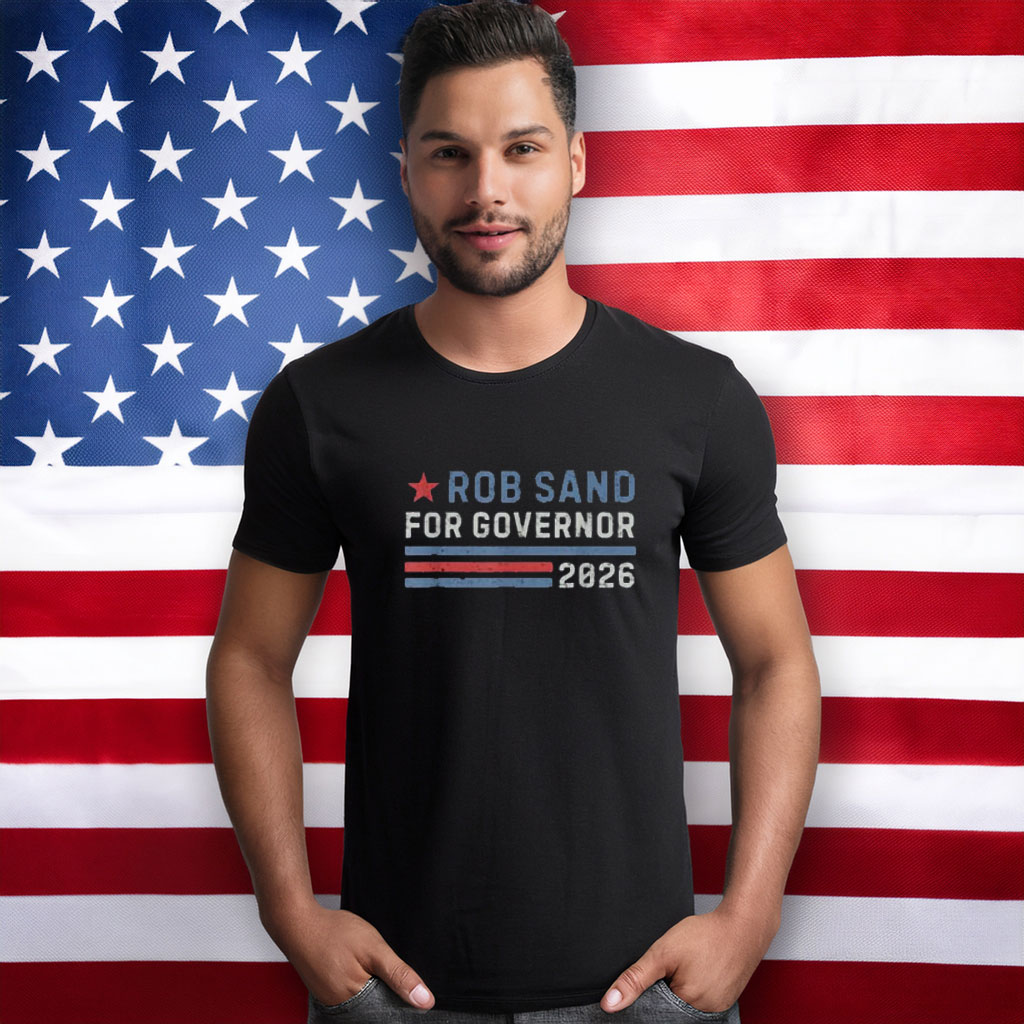 Rob Sand 2026 Tee – Rob Sand for Governor of Iowa Shirt