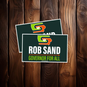 Rob Sand Governor for All 2026 Sticker