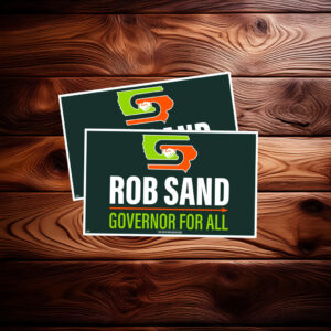 Rob Sand Governor for All 2026 Sticker