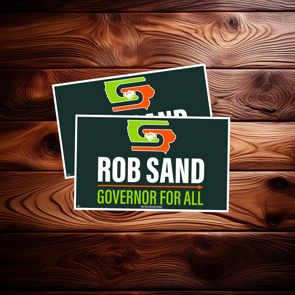 Rob Sand Governor for All 2026 Sticker