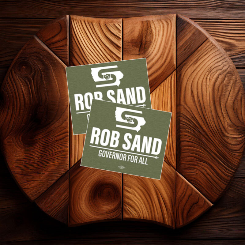 Rob Sand Governor for All Bumper Sticker