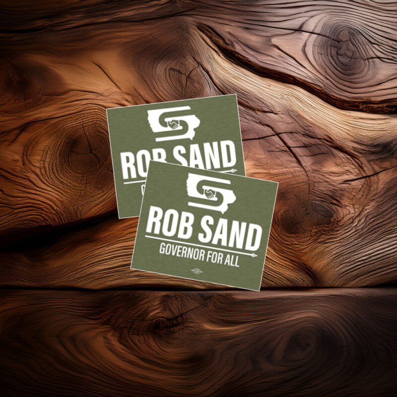 Rob Sand Governor for All Bumper Sticker