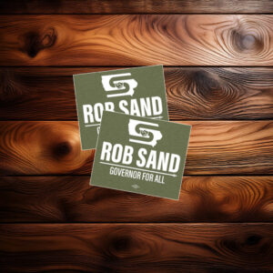 Rob Sand Governor for All Bumper Sticker