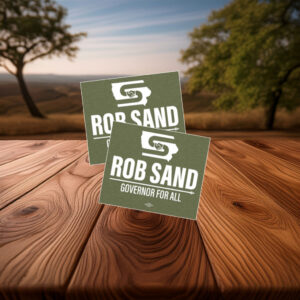 Rob Sand Governor for All Bumper Sticker