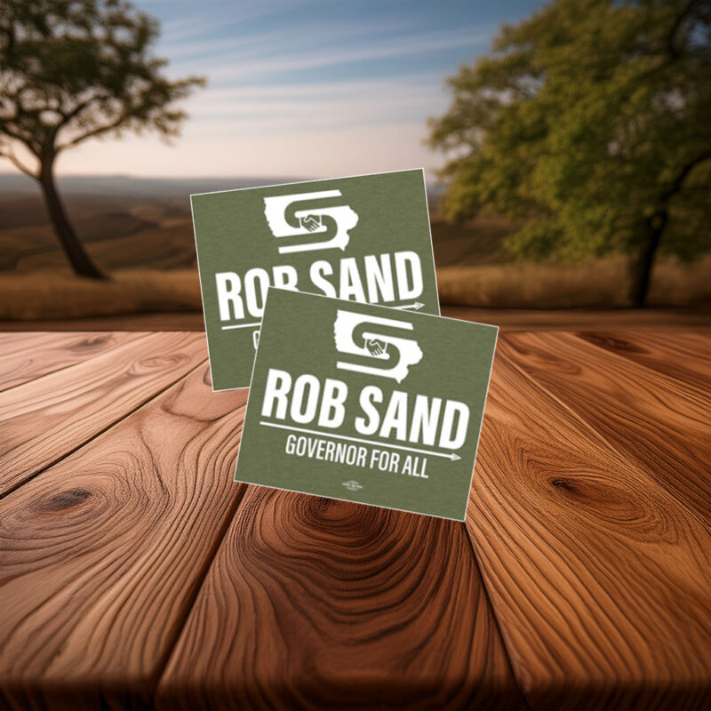 Rob Sand Governor for All Bumper Sticker