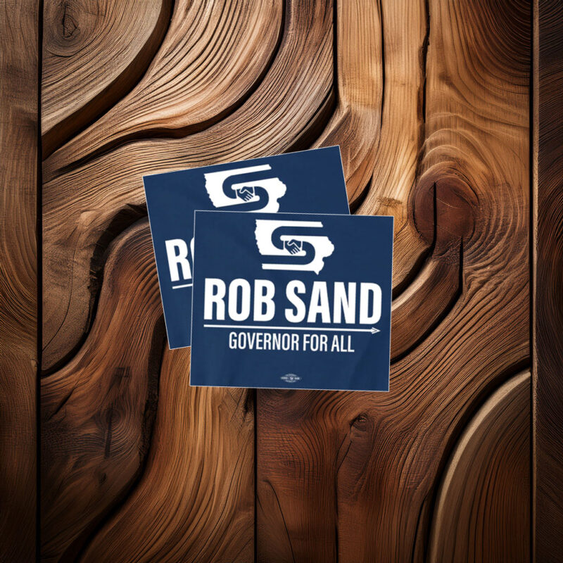 Rob Sand Governor for All Car Magnet Sticker