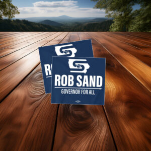 Rob Sand Governor for All Car Magnet Sticker