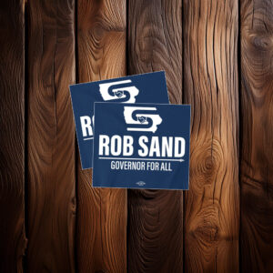 Rob Sand Governor for All Car Magnet Sticker
