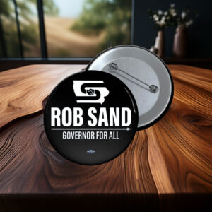 Rob Sand Governor for All Pin Button