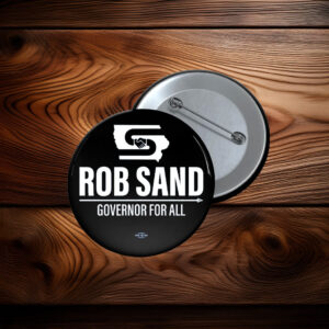 Rob Sand Governor for All Pin Button