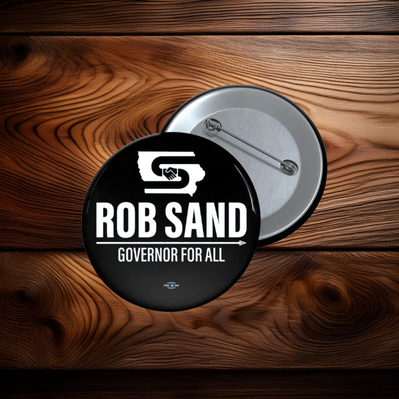 Rob Sand Governor for All Pin Button
