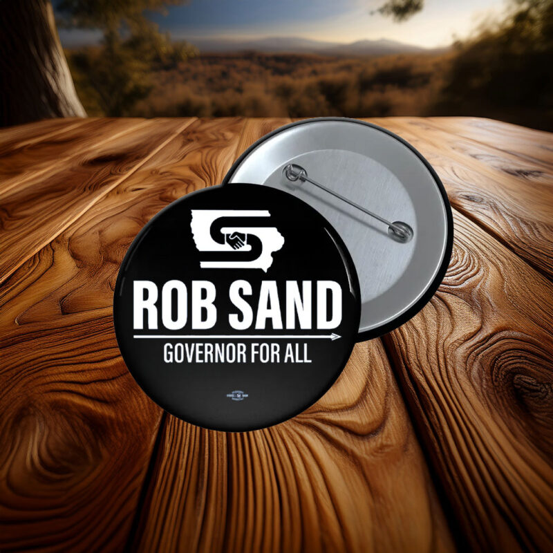 Rob Sand Governor for All Pin Button
