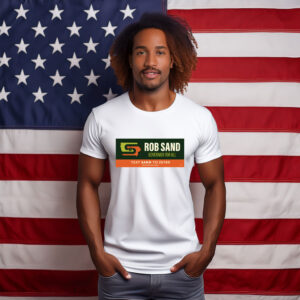 Rob Sand Governor for All Text Sand Tee