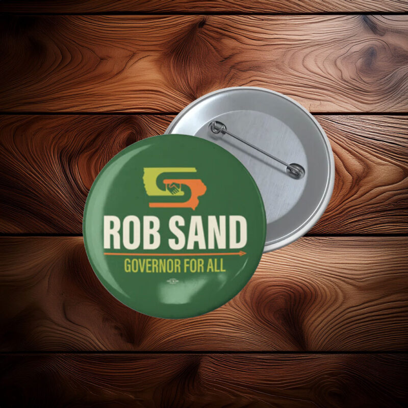 Rob Sand Governor for All USA Button