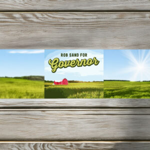 Rob Sand Iowa Roots Sticker