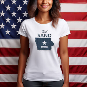 Rob Sand Iowa for Governor Patriotic Campaign T-Shirt