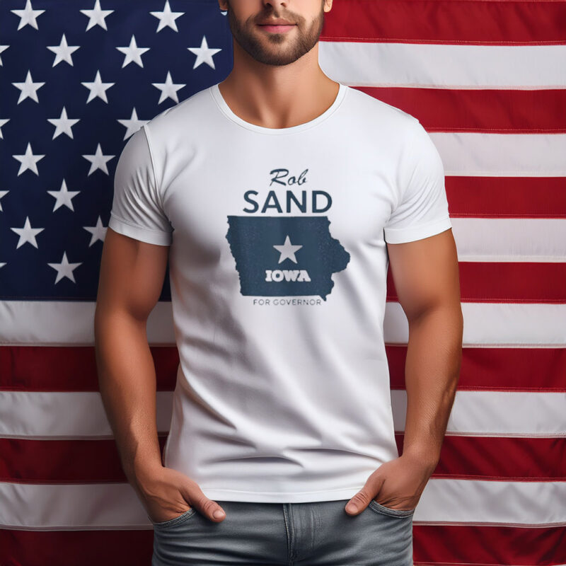 Rob Sand Iowa for Governor Patriotic State Graphic Tank Top