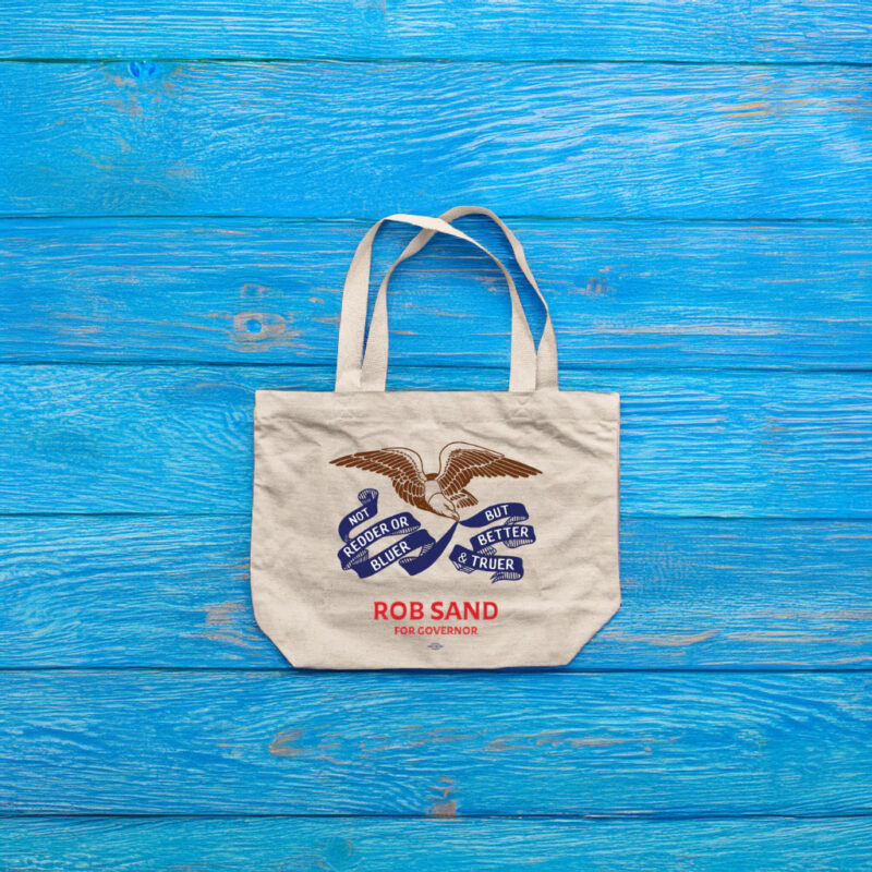 Rob Sand Truer and Better Flag Tote