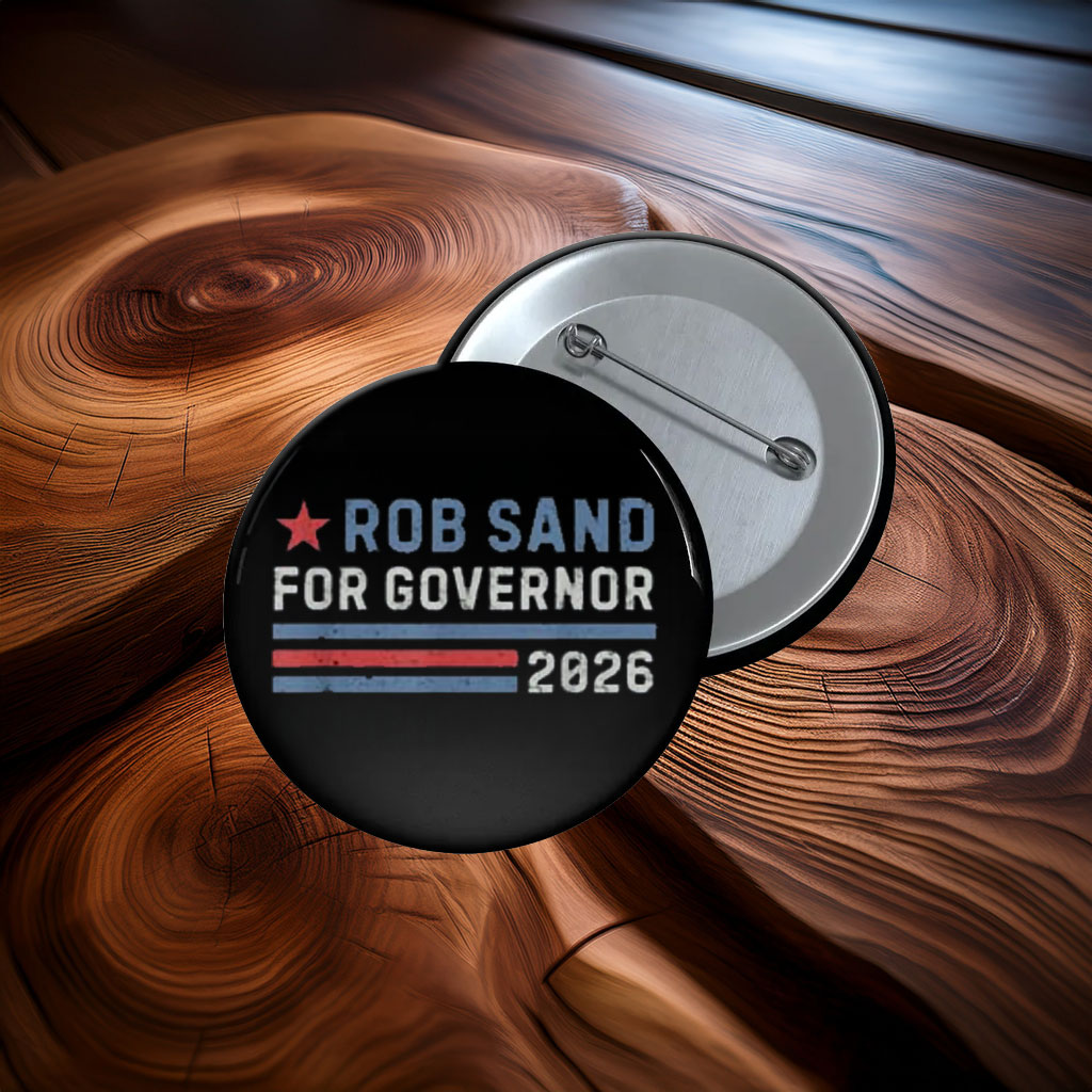 Rob Sand for Governor 2026 Election Pin