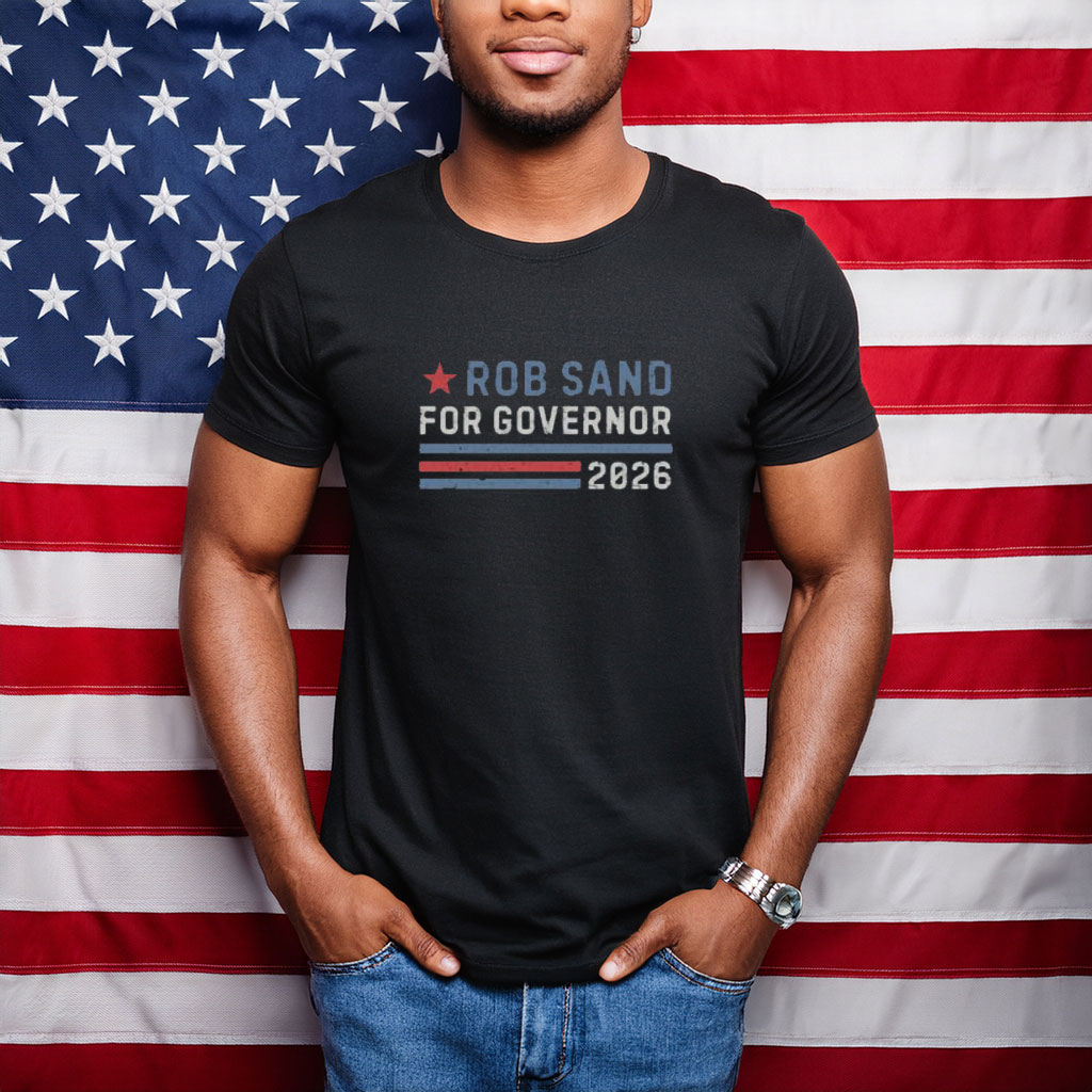 Rob Sand for Governor 2026 Patriotic Long Sleeve Shirt