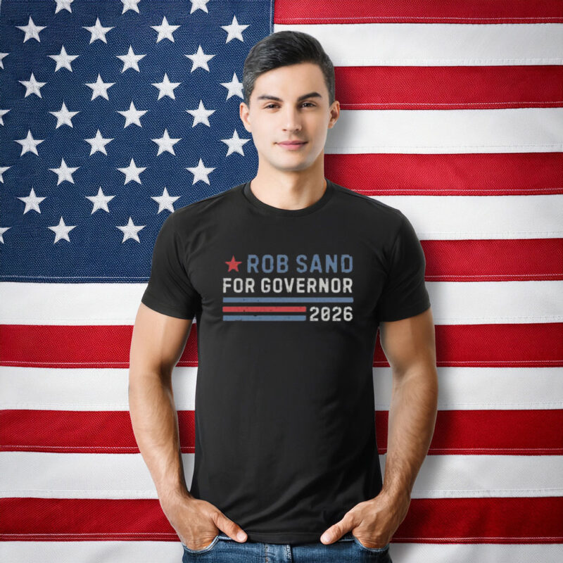 Rob Sand for Governor 2026 Patriotic Long Sleeve Shirt