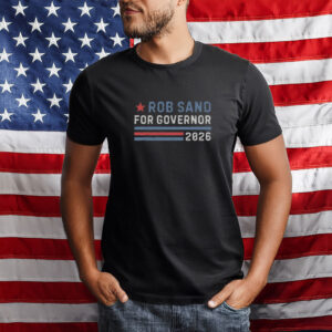 Rob Sand for Governor 2026 Patriotic Long Sleeve Shirt