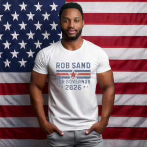 Rob Sand for Governor 2026 Vintage American Flag Tank Top
