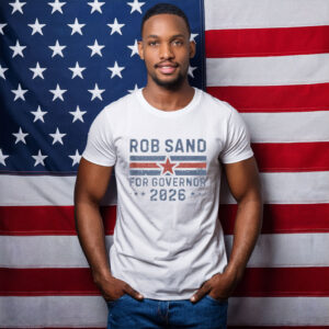 Rob Sand for Governor 2026 Vintage American Flag Tank Top