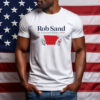 Rob Sand for Governor of Iowa 2026 Red State Graphic Campaign T-Shirt
