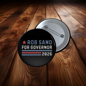 Rob Sand for Governor of Iowa 2026 Sand Pin
