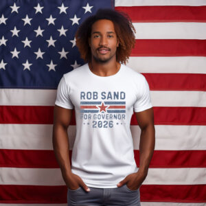 Vintage Rob Sand for Governor Iowa 2026 T-Shirt