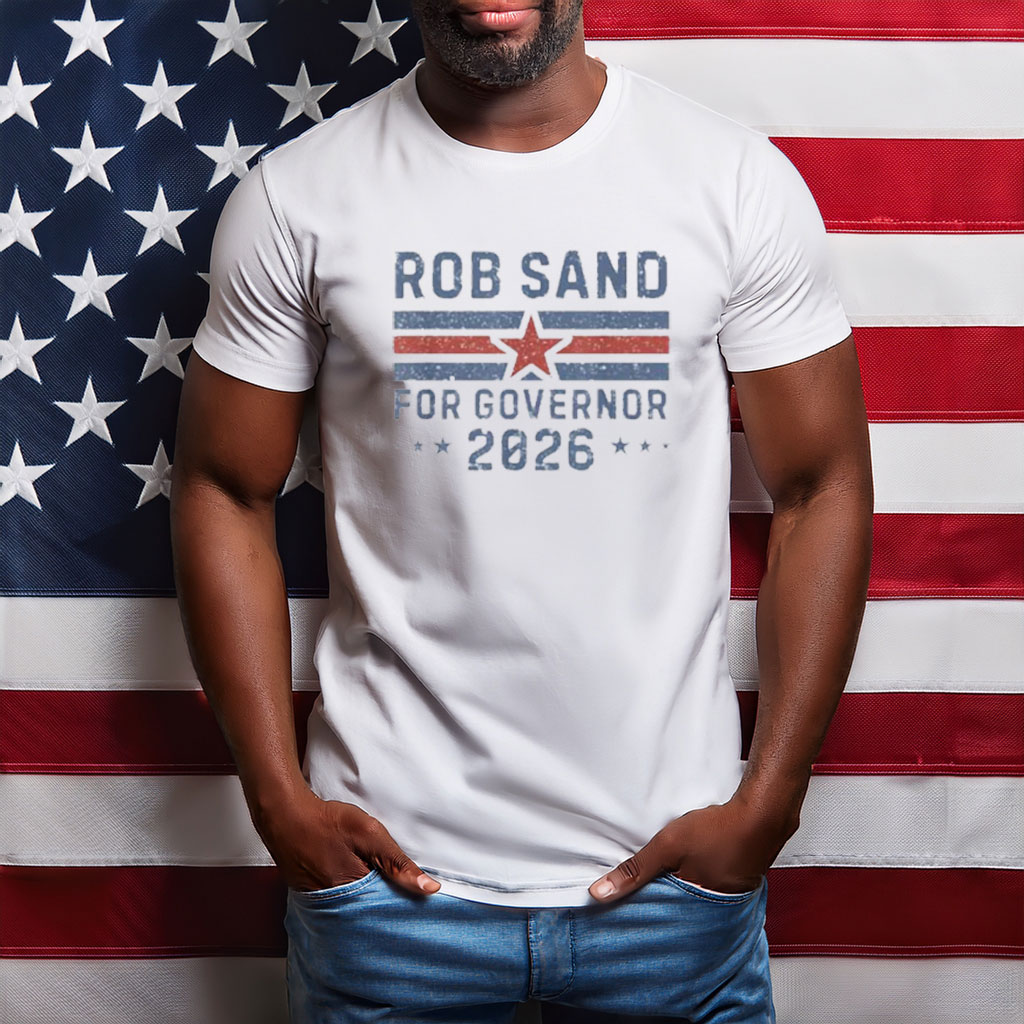 Vintage Rob Sand for Governor Iowa 2026 T-Shirt