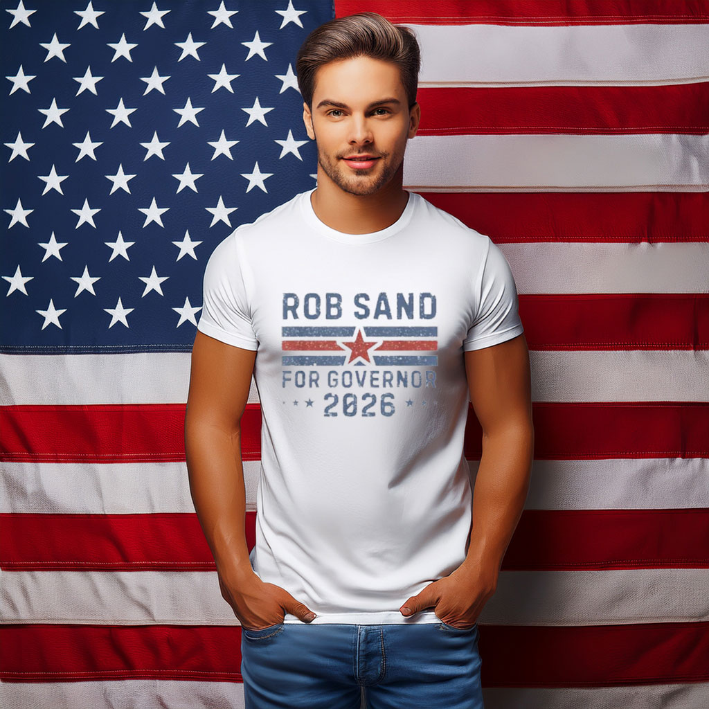 Vintage Rob Sand for Governor Iowa 2026 T-Shirt