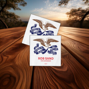 Rob Sand For Governor Truer and Better Sticker