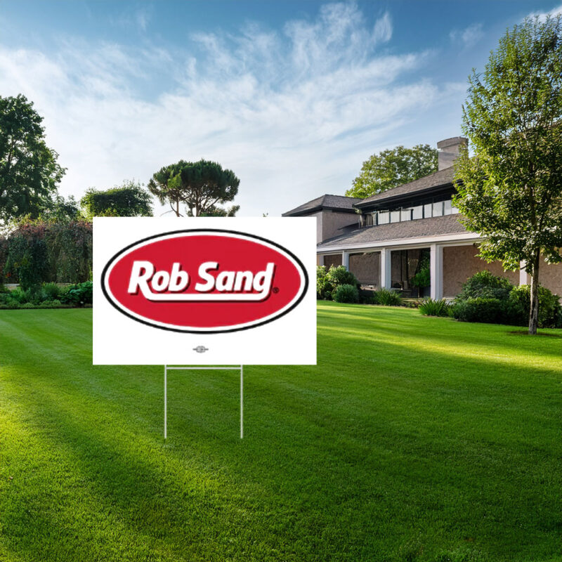 Rob Sand Fuel for Iowa Yard Sign