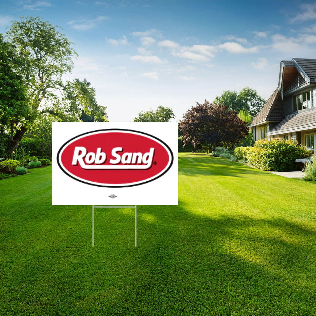 Rob Sand Fuel for Iowa Yard Sign