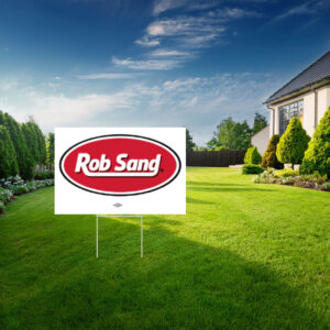 Rob Sand Fuel for Iowa Yard Sign