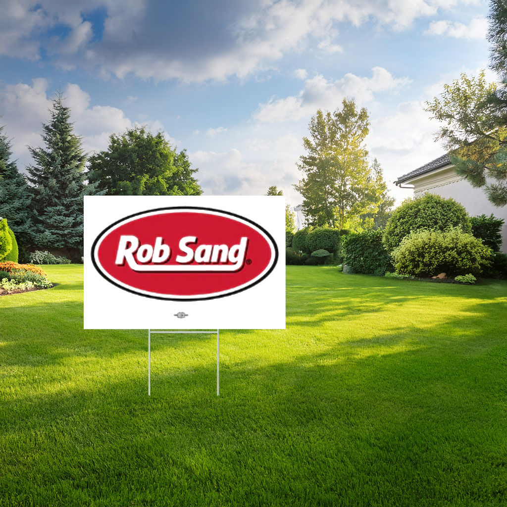 Rob Sand Fuel for Iowa Yard Sign