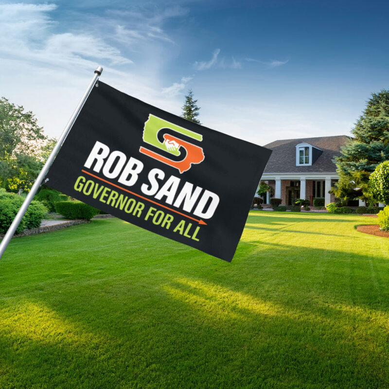 Rob Sand Governor for All 2026 Flag